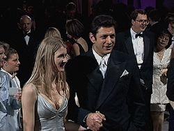 Jeff and Laura Dern at an awards show